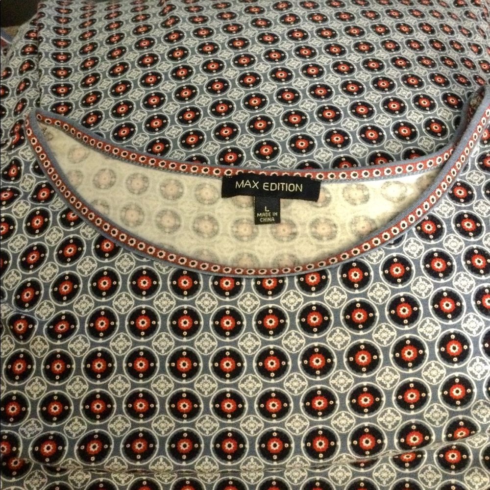 Handkerchief trim tunic